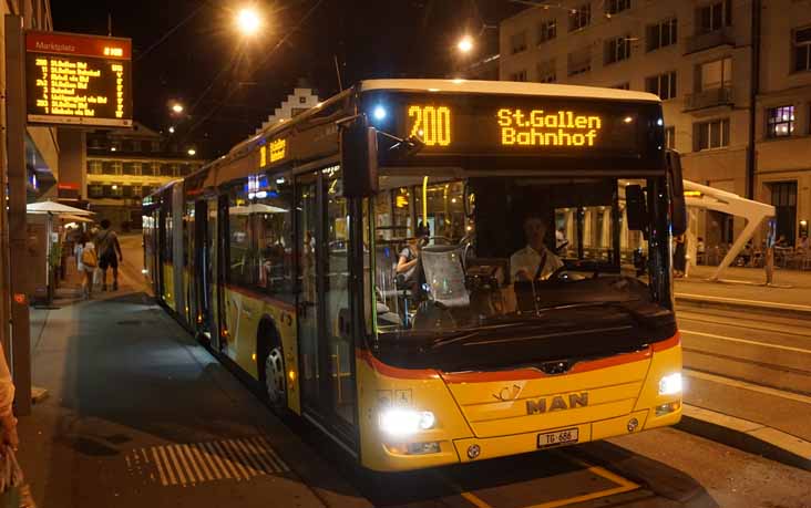 Post Auto MAN Lion's City NG363 artic 1
